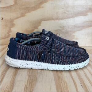 Hey Dude - Wally Sox - Loafers - Blue/Multi - Men's - 13 - 110352612